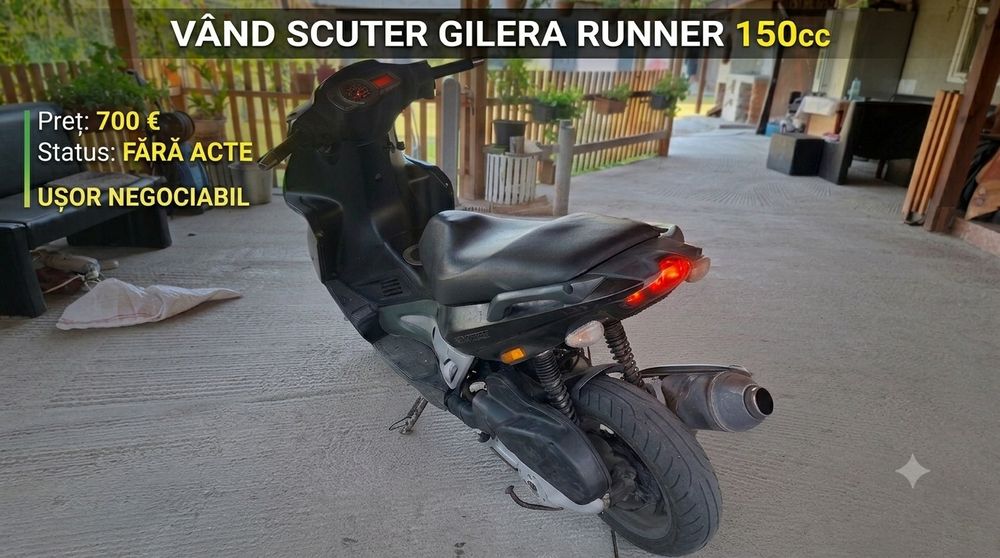 Vand scuter gilera runner 150cc