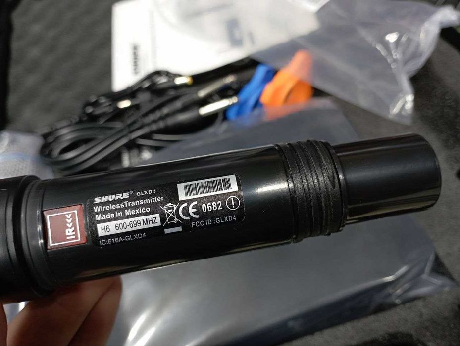 Shure GLXD4 BETA58A iktalik Chamadonlik