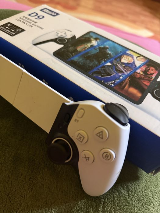 Gamepad pentru telefon/tableta/Switch/PS4, Techsuit BSP-D9, alb