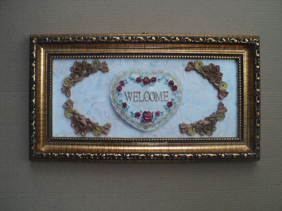 Сувенири от алабастър в рамка