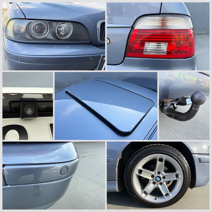 BMW Seria 5 E39 525 d 163 CP Automat Exclusiv Xenon Piele Trapa Jante