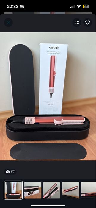 Dyson Airstrait Strawberry Bronze