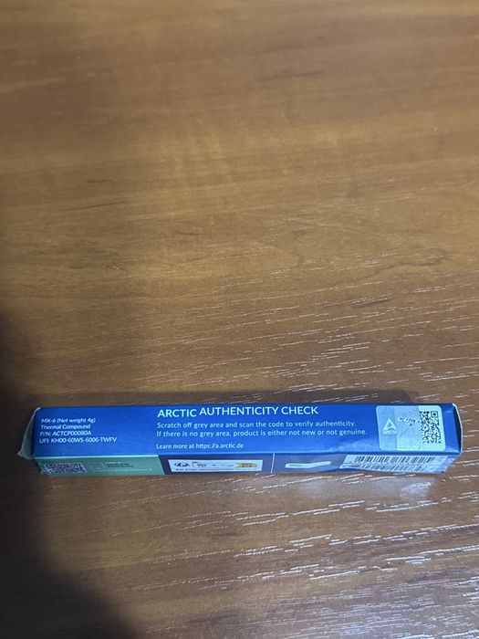 Термопаста Arctic MX-6 4g