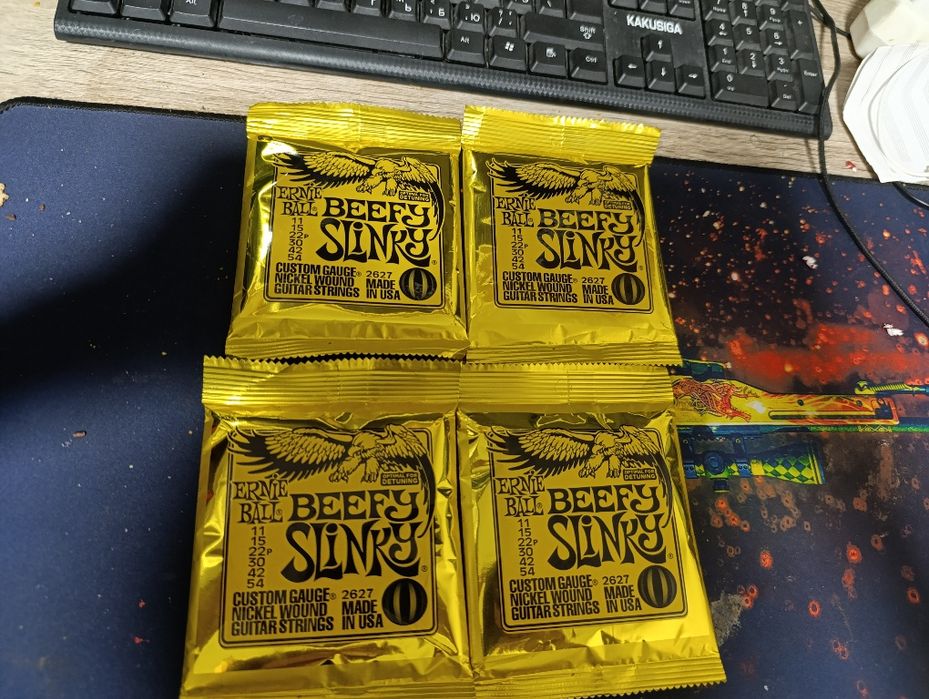 Струны для электрогитары