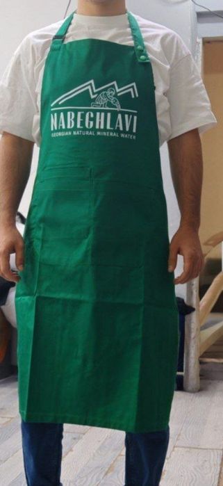 Фартук fartuk apron с печатью вышивка логотип