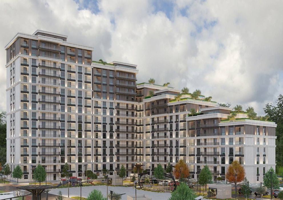 ЖК Istambul City , 2-х комнатная квартира , 60м2, вид на речку.