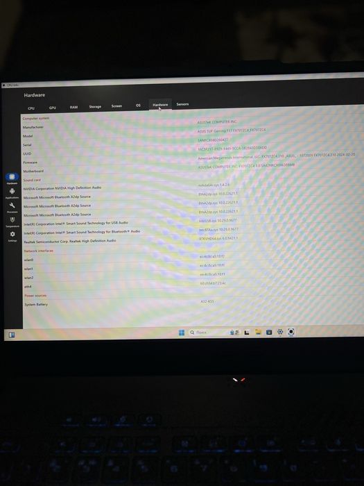 Ноутбук ASUS TUF Gaming F17