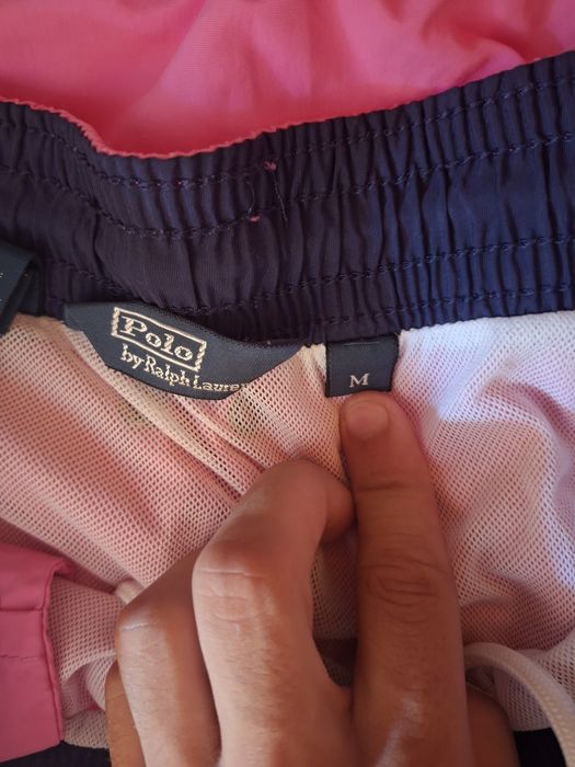 Pantaloni de baie Polo roz