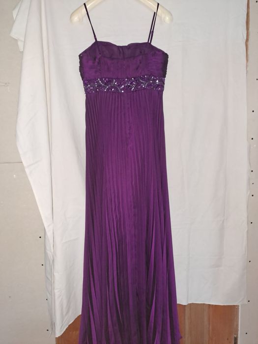 Rochie mov cu pietricele