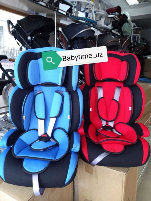Новое детское каркасное автокресло. Avtomobil o'rindig'i.