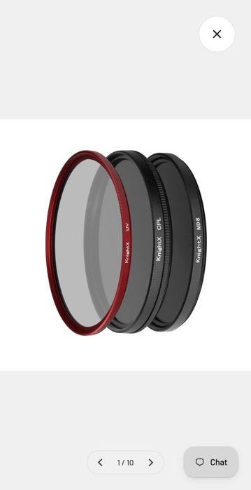 Pachet Canon RF 24-240mm f/4-6.3 IS USM (NOU, Garanție 2028) + Set 3 Filtre 72mm KnightX