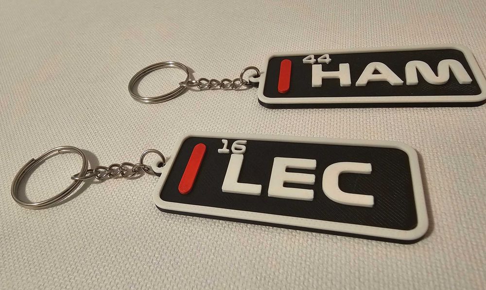 Set brelocuri Formula 1 – LEC & HAM