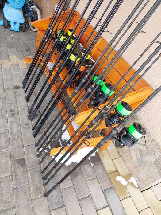 Seturi pescuit crap, okuma, prologic, fox, carp spirit, hakuyo, fl