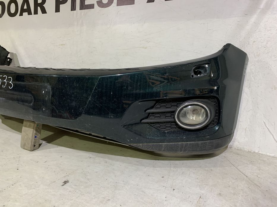 Bara fata, VW Tiguan All Space, 2011, 2012, 2013, 2014, 2015, 2016, cod origine OE 5N0807221T, cu gauri pentru spalatori faruri, completa.