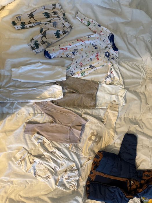 Дрехи за момче 0-6 месеца