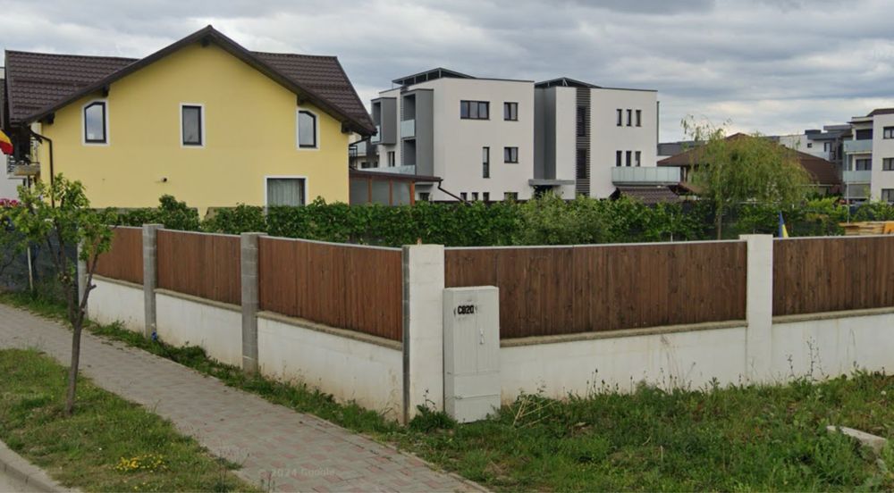 teren ghimbav cu proiect casa