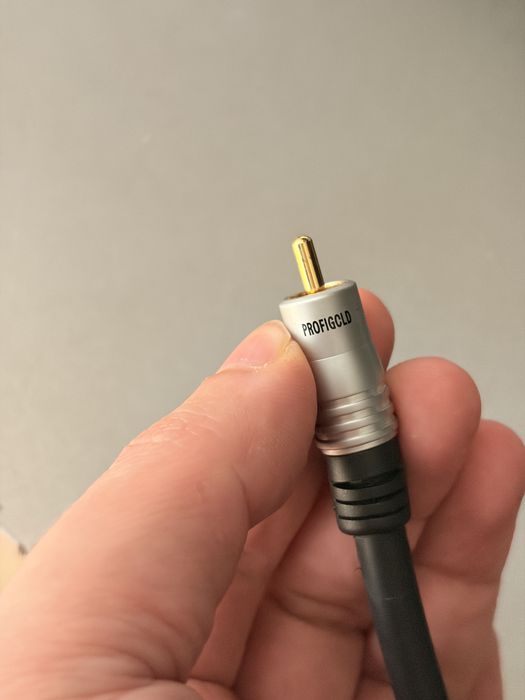 Profigold и Thomson Audio – Интерконект кабел с позлатени чинчови