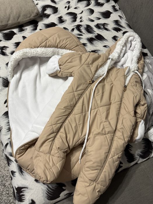 Комбинезон и конверт на зиму.