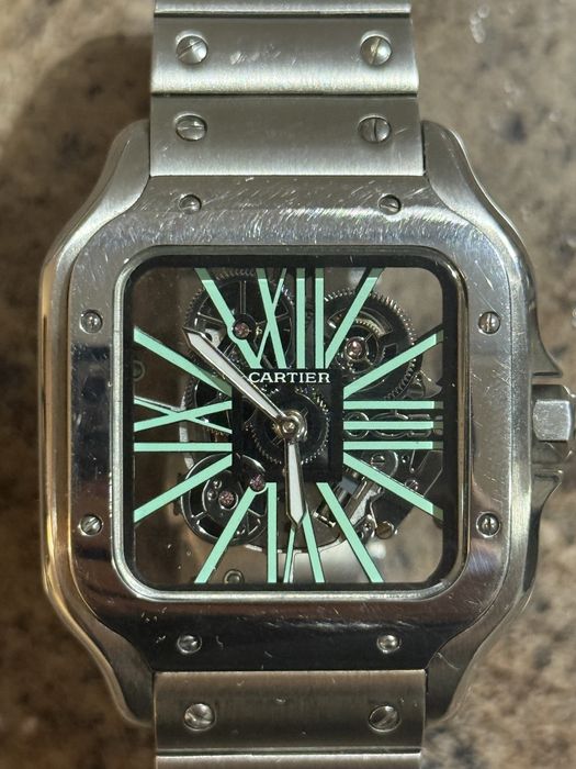 Часы Cartier Skeleton оригинал