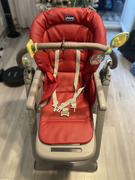 Scaun de masa chicco polly magic relax red passion de la nastere