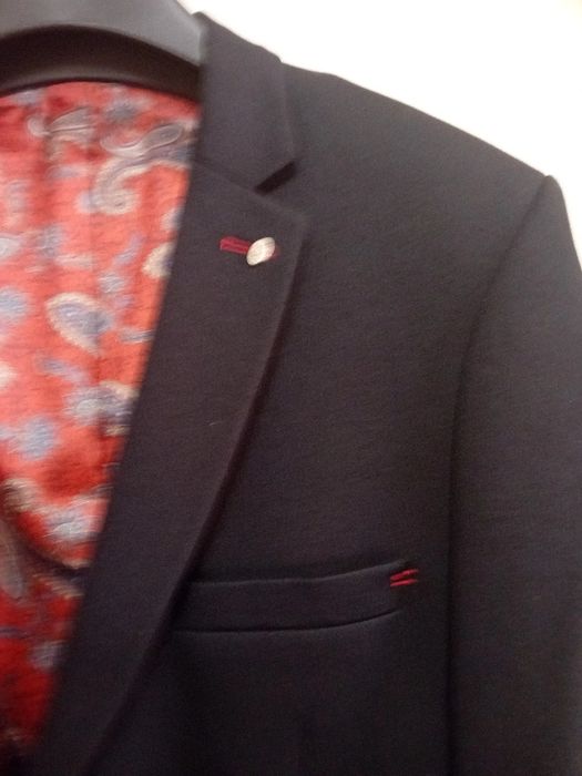 Мъжко сако тъмносин цвят