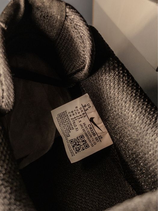 Nike Air Force 1 Triple Black 43,44