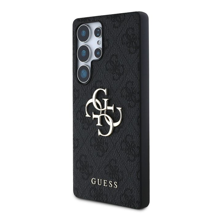 Кожен калъф GUESS Leather  Metal Logo Case за Samsung Galaxy S25 Ultra