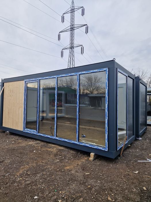 Soluție simplă pentru birou sau magazin – container modular – Ilfov