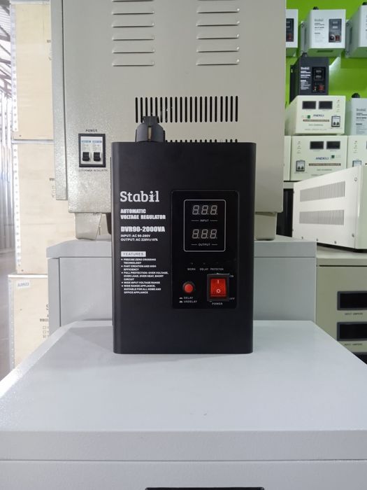 Stabilizator Stabil 2 kva ishlash diapazoni 90v-280v donaga ham bor!!!