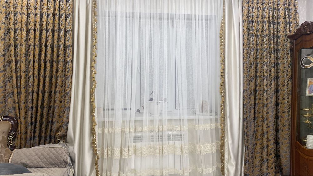 Продам шторы, тюль