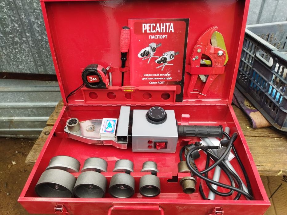 Утюг для пайки пластиковых труб