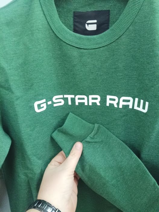 Оригинален суичър G-Star Raw Loaq XS , S нов мъжки блуза фланела анцуг