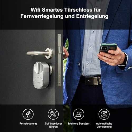 Smart ключалка Lockin G30 пръстов отпечатък Bluetooth парола глас