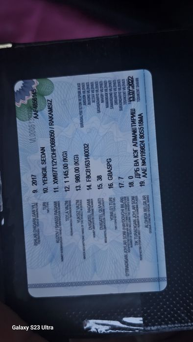 Продается автомобиль Дамас