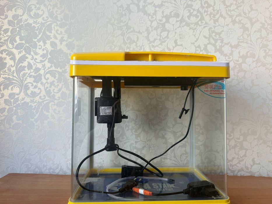 Аквариум в хорошем состоянии