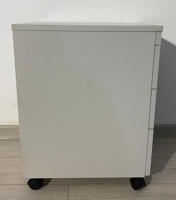 2 Buc. Rollbox cu 3 Sertare; Mic Dulap Birou Cub; Noptieră