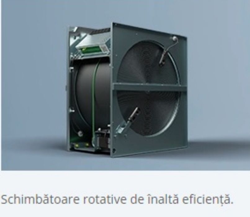 Ventilație centralizată cu recuperare