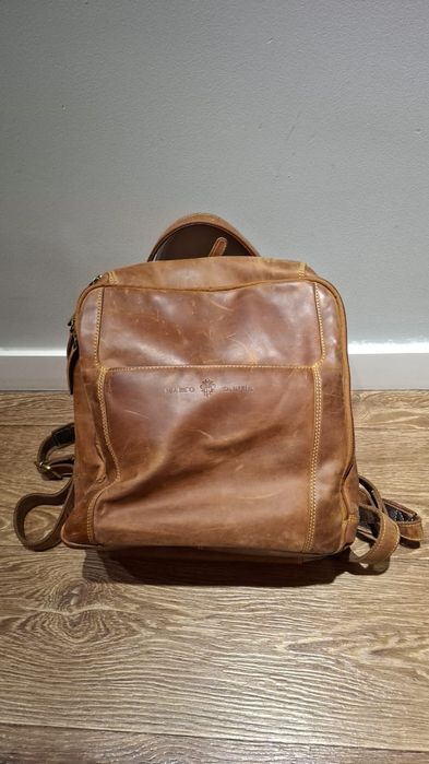Кожаный рюкзак из Италии