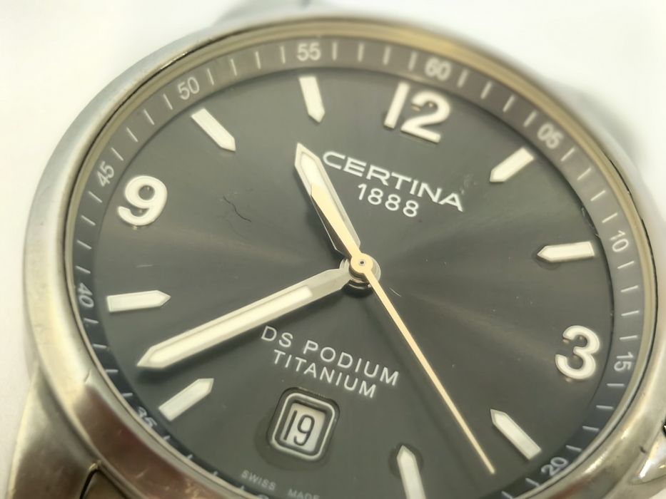 Хб! Часовник Certina DS Podium Titanium