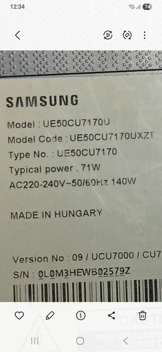 Piese tv led 4k samsung