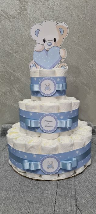 Торта от памперси