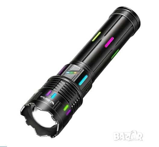Професионален акумулаторен LED фенер,