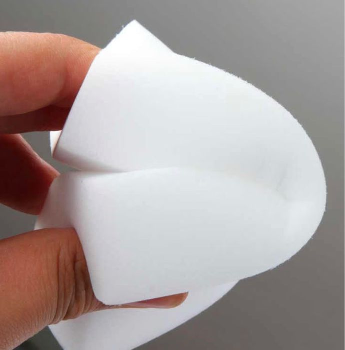 5 бр Бяла почистваща магическа гъба за стени и повърхности100х70х30 мм