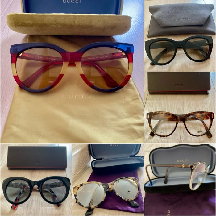 Ochelari de soare Gucci, Fendi, Jimmy Choo
