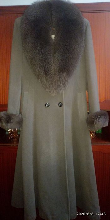 Пальто кошемировое