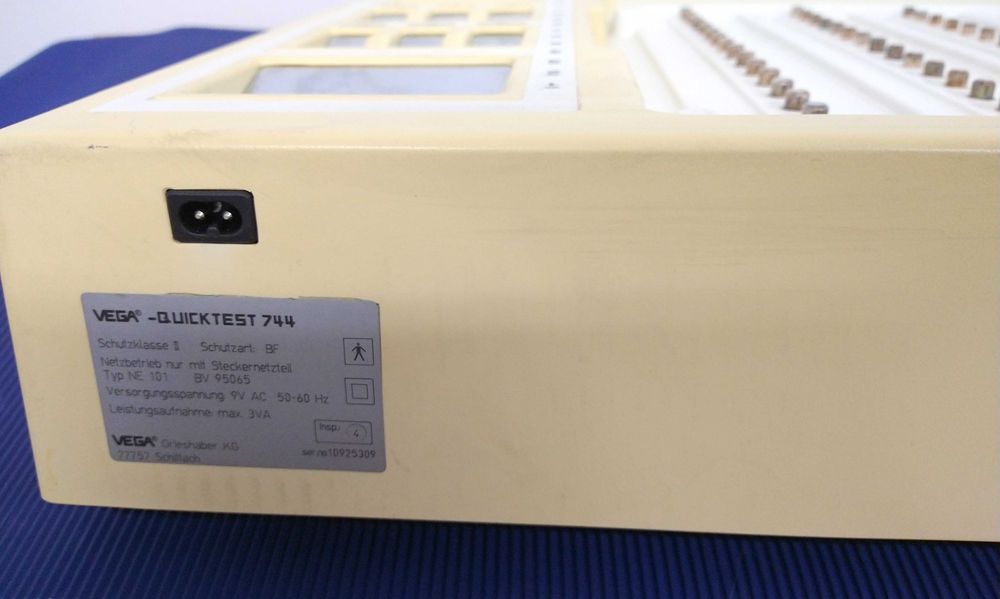 VEGA - QUICKTEST 744  sistem de testare a rezonanței