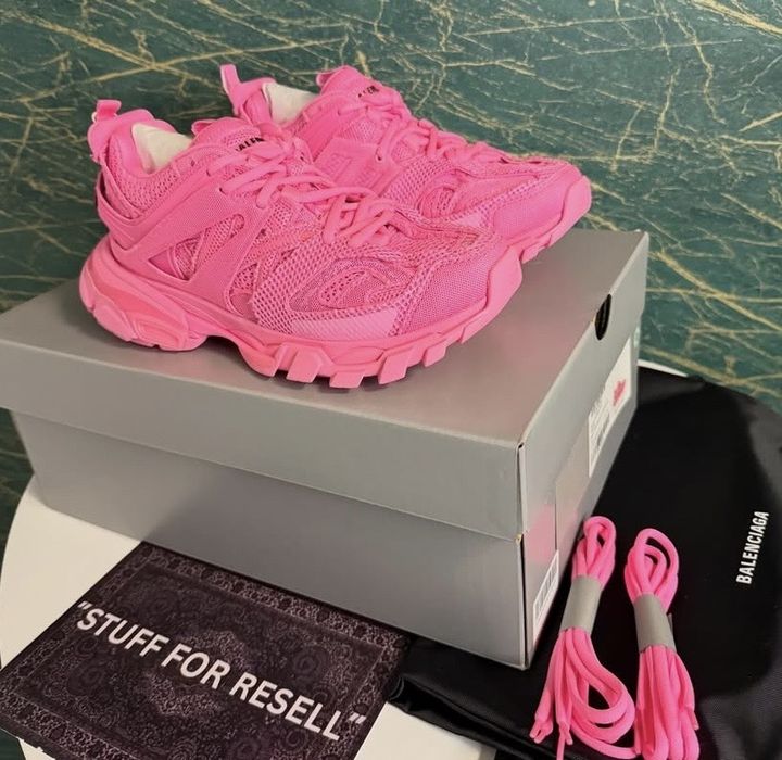Balenciaga track pink