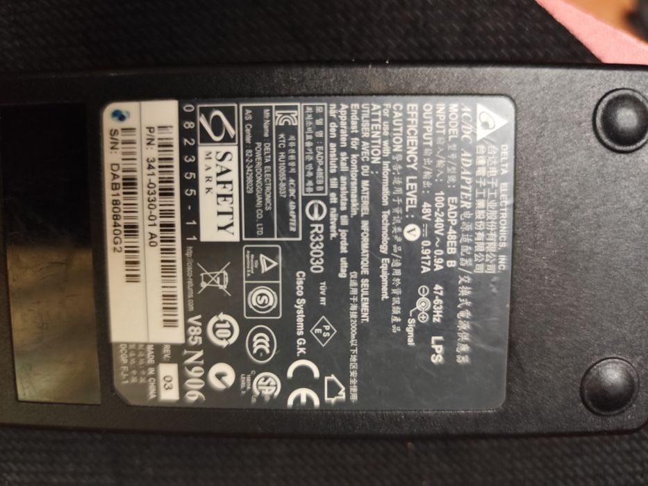 Incarcator laptop hp, alimentator hp 19.5V 6.15A 120W cisco 48V 0.917A