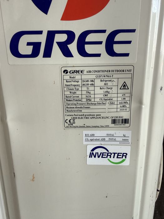 Aer Conditionat Gree 24.000 BTU