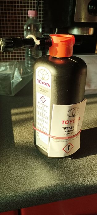 Уплътнител за спукана гума